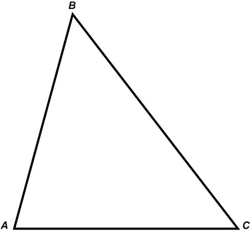 Math Clip Art--Triangle