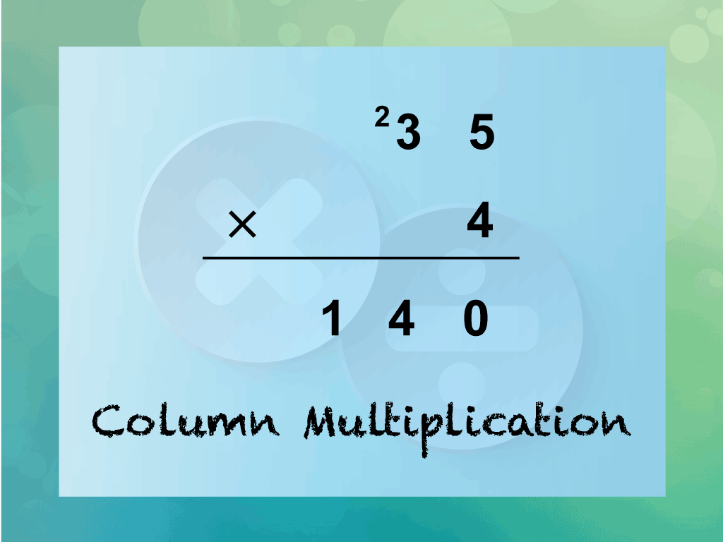 Tutorial: Column Multiplication