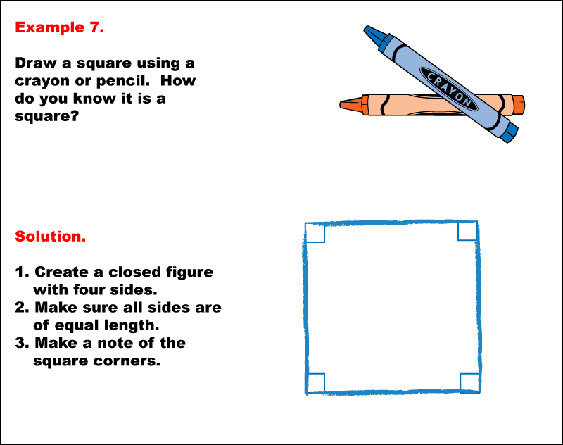 Math Example--Geometric Shapes--Constructing Geometric Shapes: Example 7