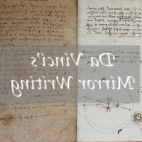 Reflection and Symmetry: Da Vinci's Mirror Writing