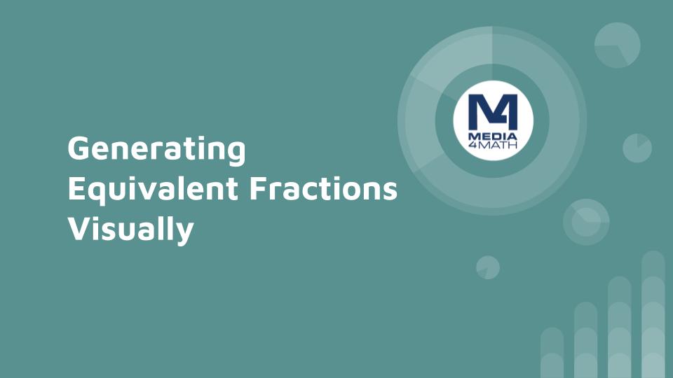 Tutorial: Generating Equivalent Fractions Visually
