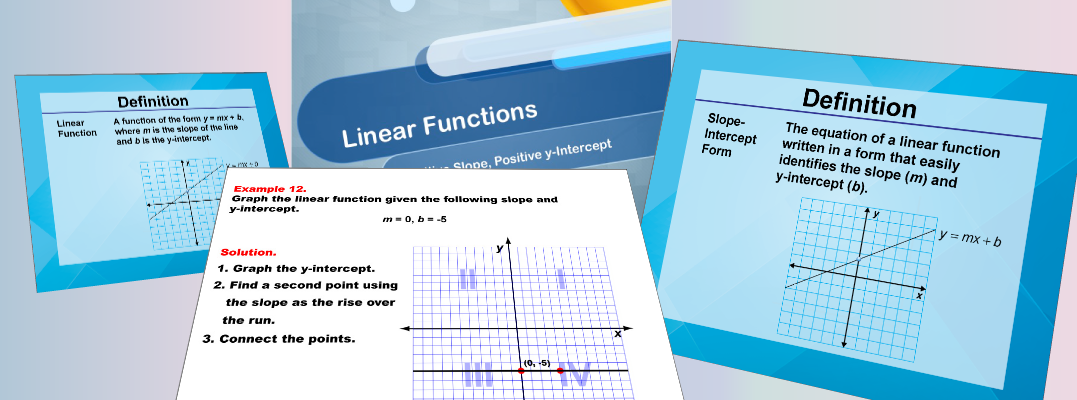 Resources for Teaching Linear Functions