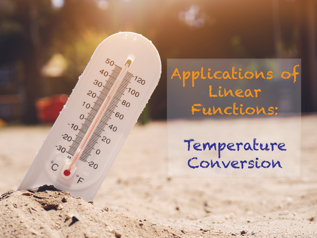 Math Clip Art--Applications of Linear Functions: Temperature Conversion, Image 1