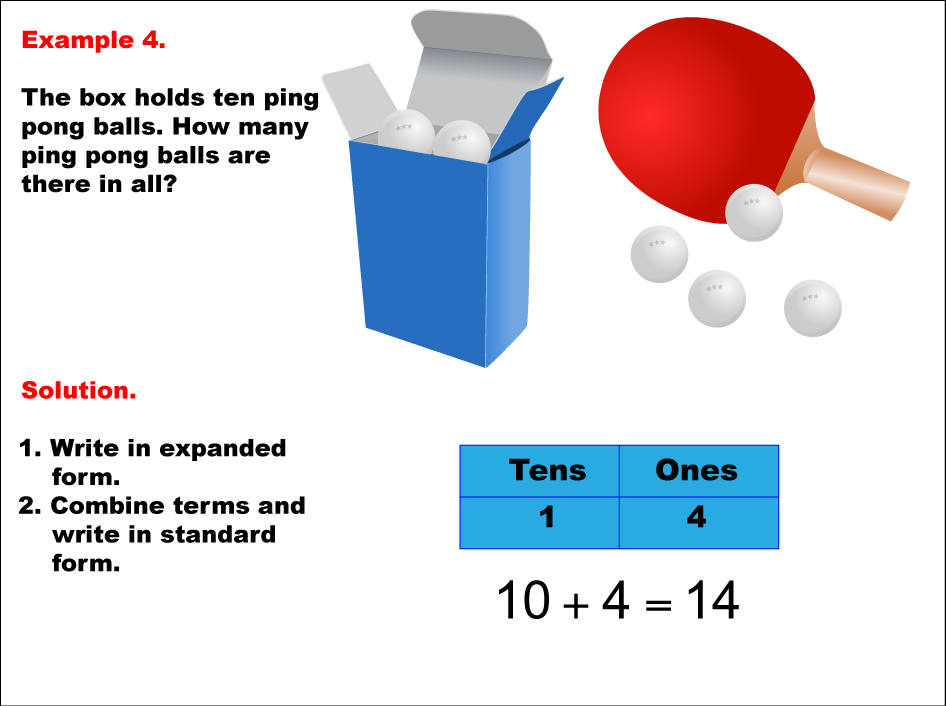 Math Example--Numbers--Models of Numbers in Expanded Form--Example 4