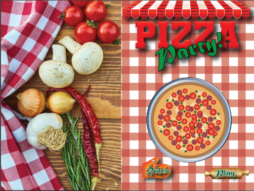 Interactive Math Game: Pizza Party! (Level 1)