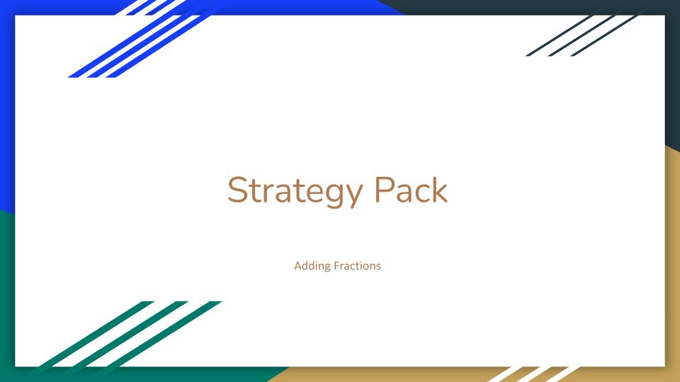 Strategy Packs