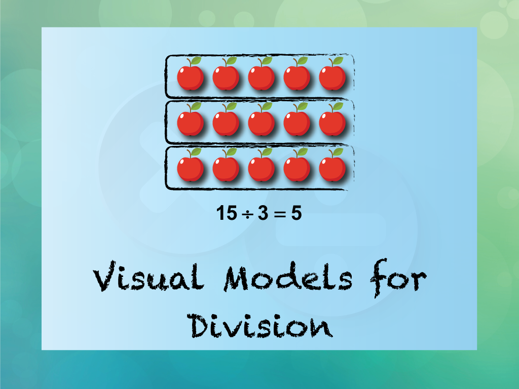 INSTRUCTIONAL RESOURCE: Tutorial: Visual Models for Division