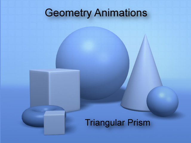 VIDEO: 3D Geometry Animation: Triangular Prism