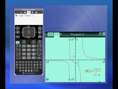 Closed Captioned Video: Algebra Nspirations: Rational Functions and Expressions, Segment 3