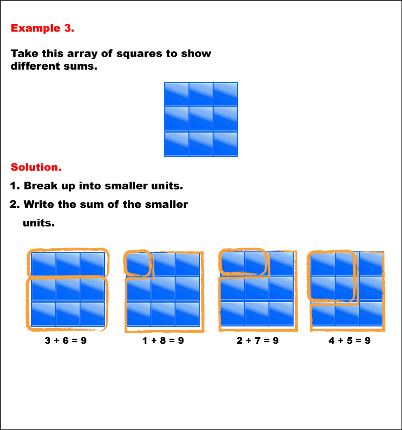 Math Example--Numbers--Decomposing Numbers--Example 3