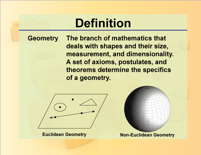 Definition--Geometry Basics--Geometry |