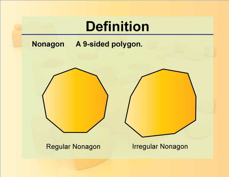 Definition--Geometry Basics--Nonagon