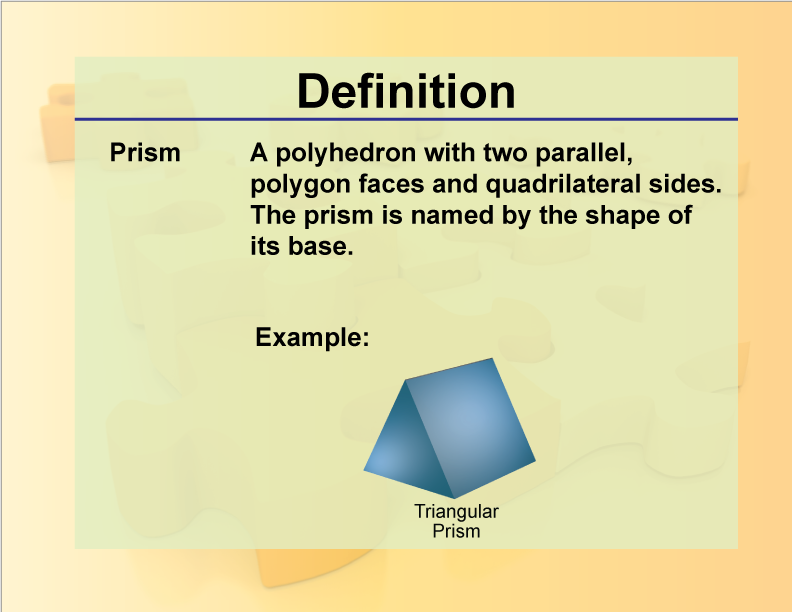 Definition--Geometry Basics--Prism