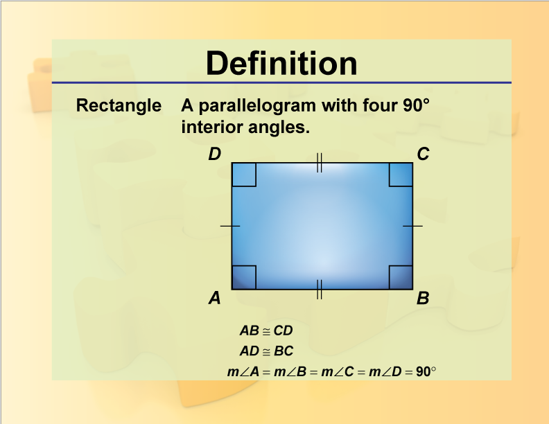 Definition--Geometry Basics--Rectangle