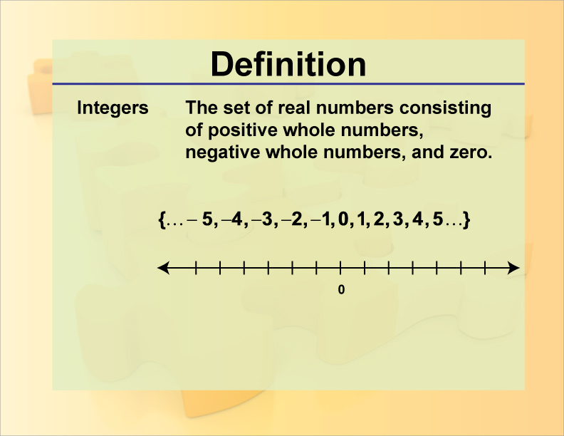 What is an Integer? - Definition & Examples (Video)