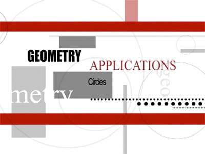 Closed Captioned Video: Geometry Applications: Circles