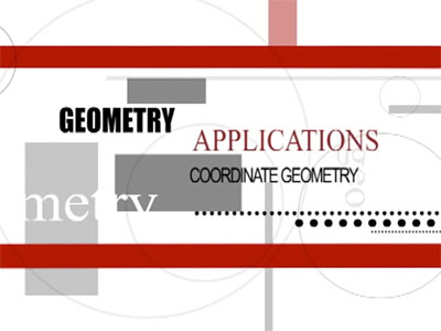 VIDEO: Geometry Applications: Coordinate Geometry
