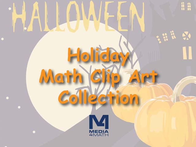 Holiday Math Clip Art--Halloween--Title Page