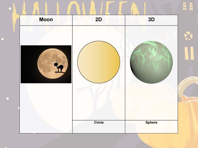 Holiday Math Clip Art--Halloween--Moon