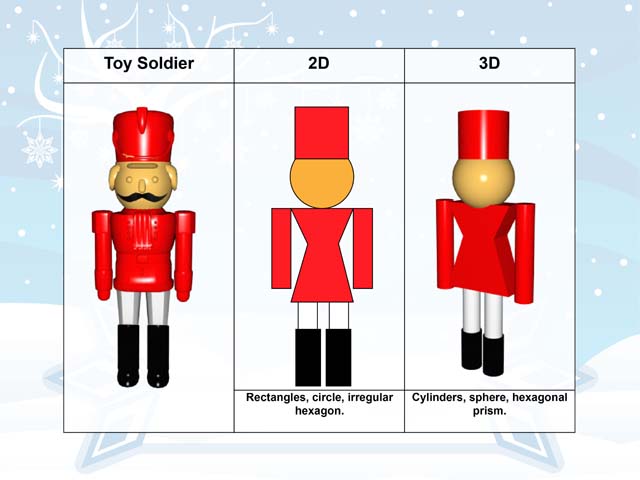 Holiday Math Clip Art--Toy Soldier