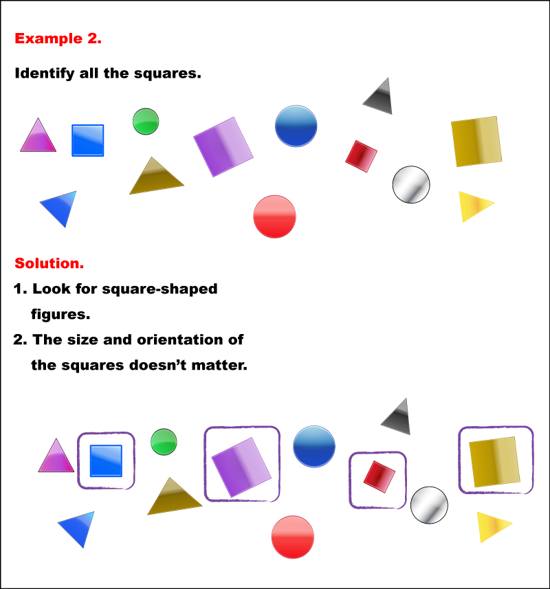 Math Example--Geometric Shapes--Identifying Shapes--Example 2