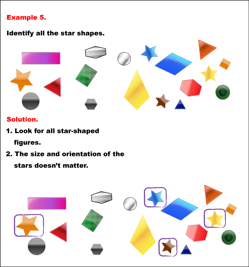 Math Example--Geometric Shapes--Identifying Shapes--Example 5