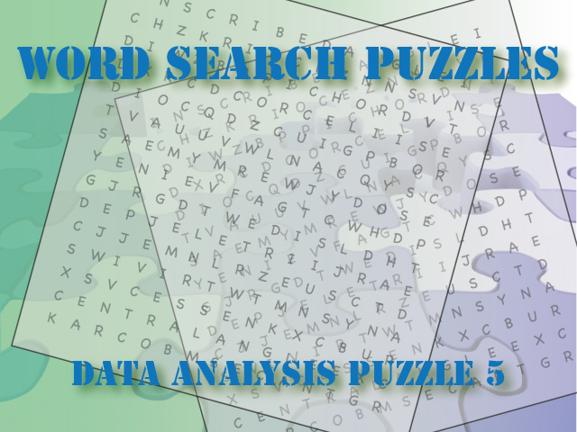 Interactive Word Search Puzzle Data Analysis Puzzle 5 Media4math