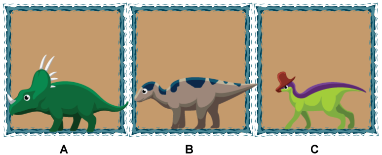 Math Clip Art--Dinosaur Height Comparisons-11