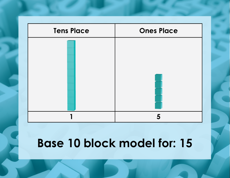 Math Clip Art--Base Ten Blocks, Image 20