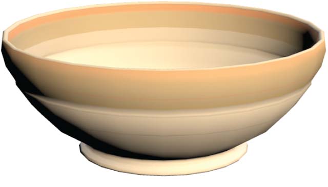 Math Clip Art: 3D Objects--Bowl