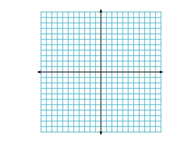 Math Clip Art--Geometry Concepts--Coordinate Geometry--Coordinate Grid--Blank