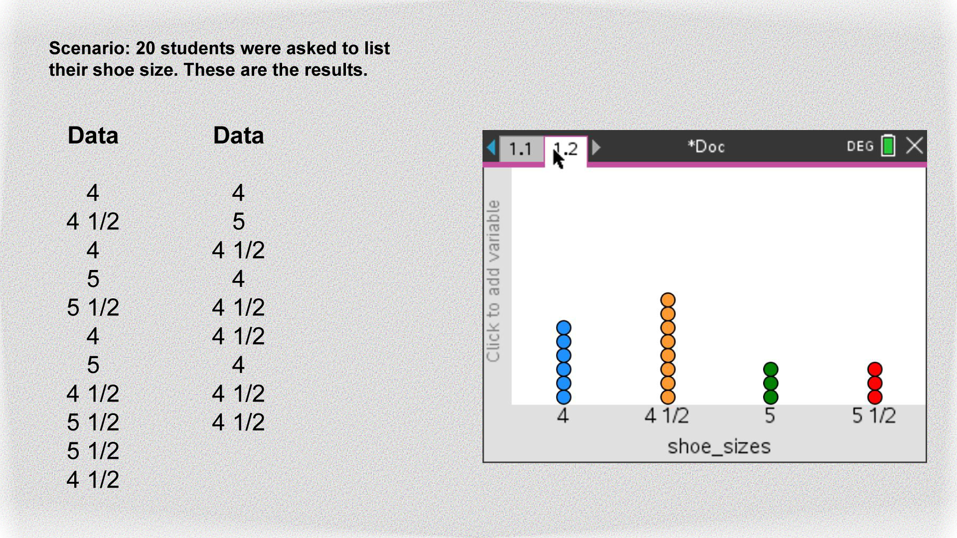 Math Clip Art--Statistics--Line Plots with Data, Image 5