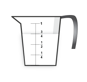 Math Clip Art--Measurement--Measuring Cups, Image 7