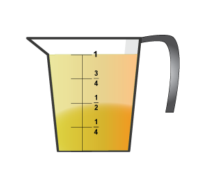 Math Clip Art--Measurement--Measuring Cups, Image 9