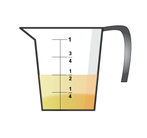 Math Clip Art--Measurement--Measuring Cups, Image 11