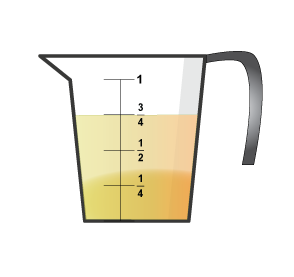 Math Clip Art--Measurement--Measuring Cups, Image 14