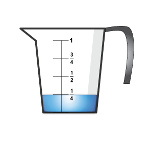 Math Clip Art--Measurement--Measuring Cups, Image 19
