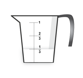 Math Clip Art--Measurement--Measuring Cups, Image 20