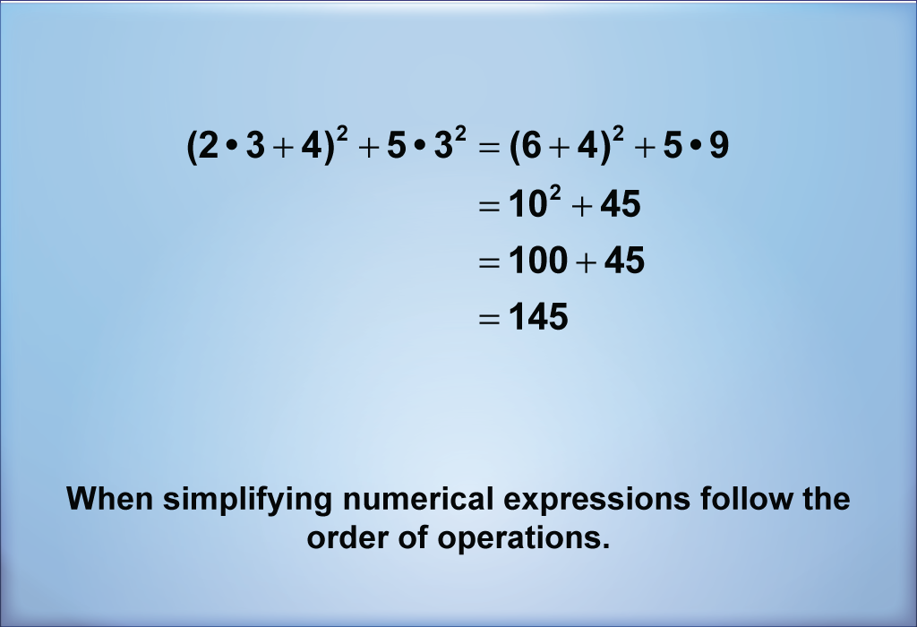 Math Clip Art--Order of Operations, Image  02