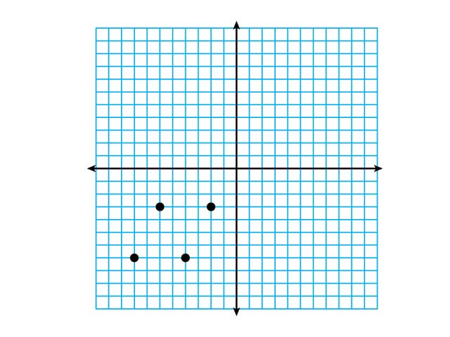 Math Clip Art--Geometry Concepts--Coordinate Geometry--Points on Coordinate Grid--Q3