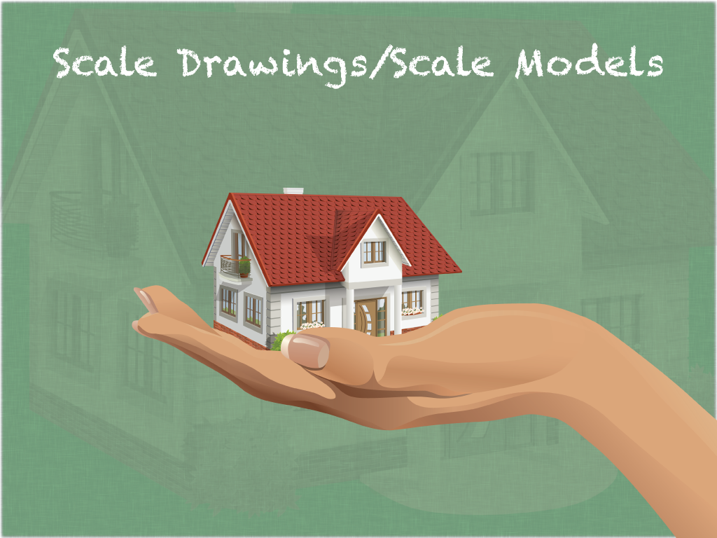 Math Clip Art--Ratios, Proportions, Percents--Scale Drawings and Scale Models, Image 1