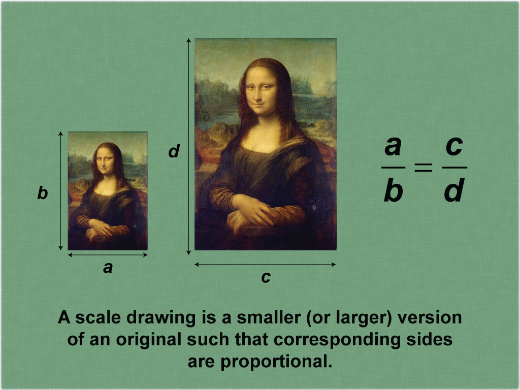 Math Clip Art--Ratios, Proportions, Percents--Scale Drawings and Scale Models, Image 2