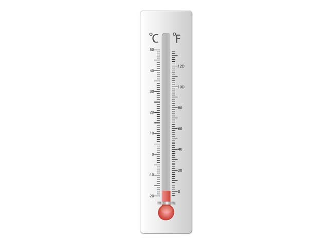Math Clip Art--Thermometer 2