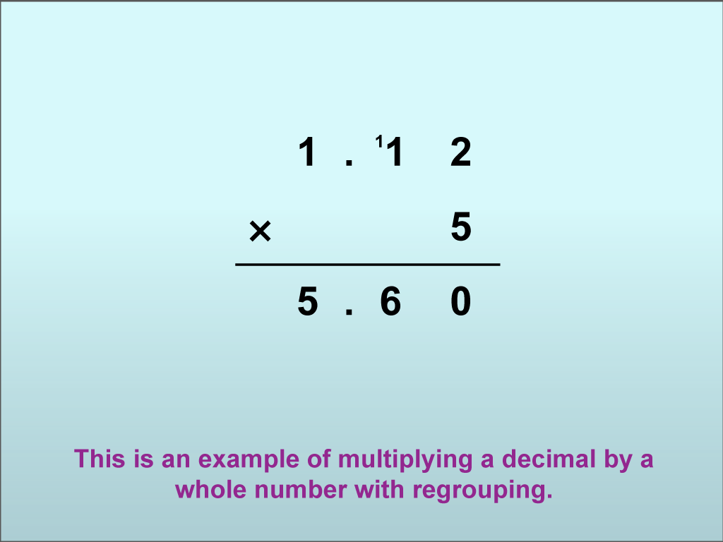 Math Clip Art--Using Place Value to Multiply Decimals by Whole Numbers, Image 13