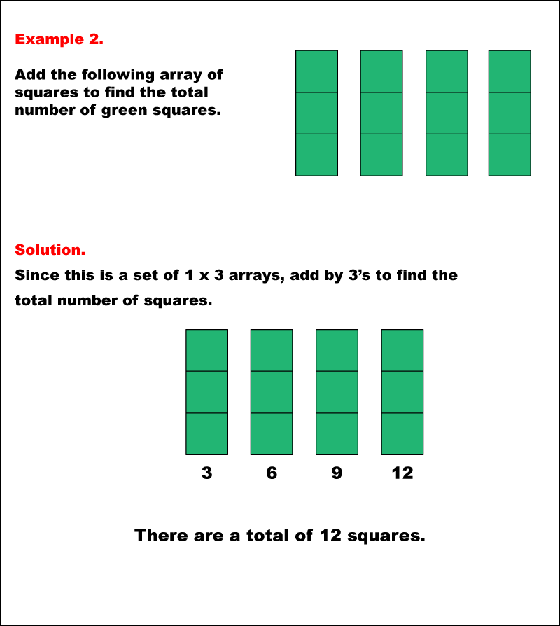Math Example--Arithmetic--Adding Arrays: Example 2