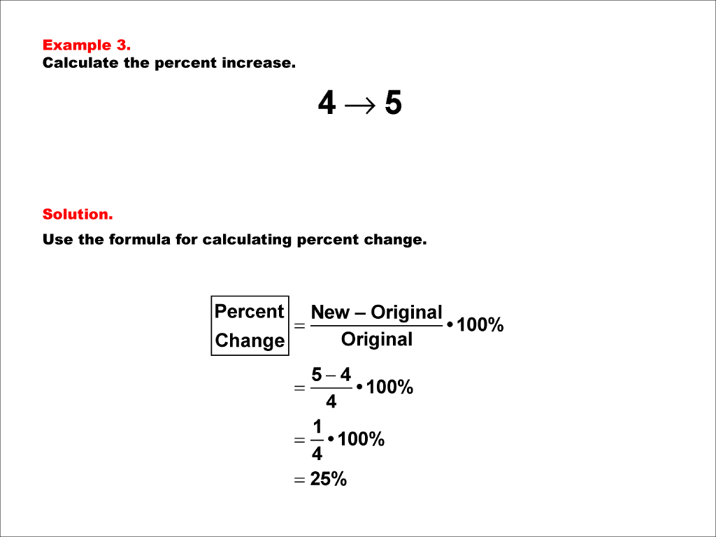 Math Example--Percents-- Percent Change--Example 3