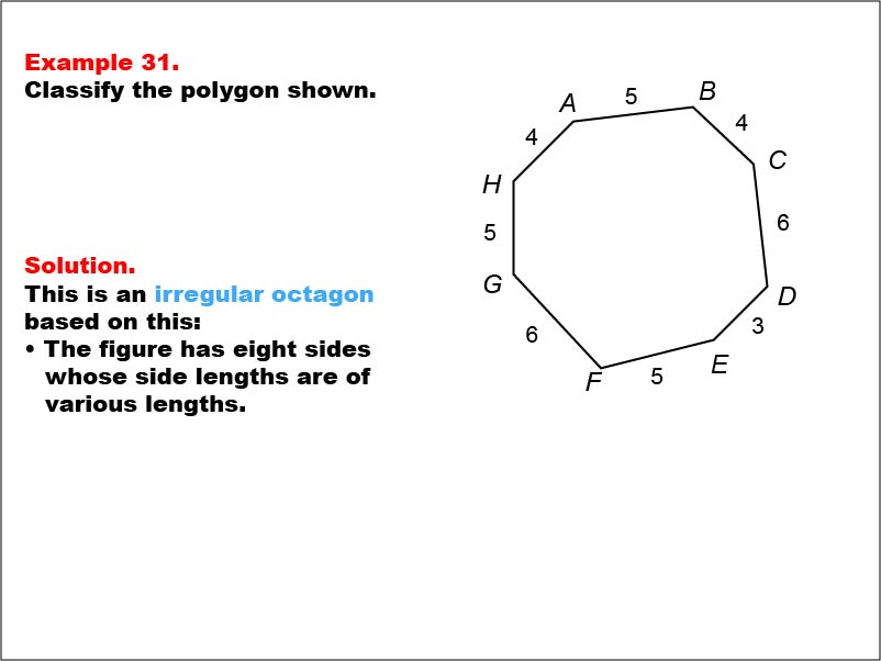 Math Example--Polygons--Polygon Classification: Example 31