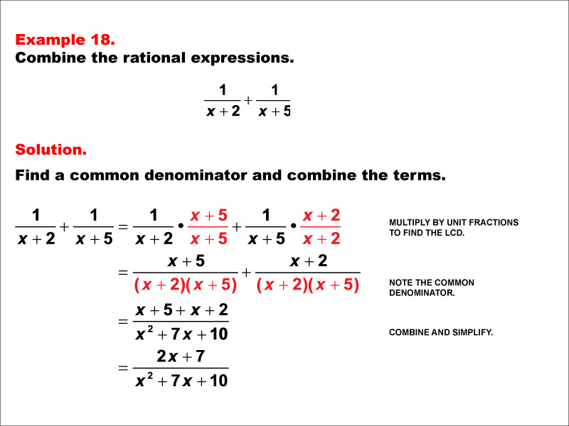 Math Example--Rational Concepts--Rational Expressions: Example 18