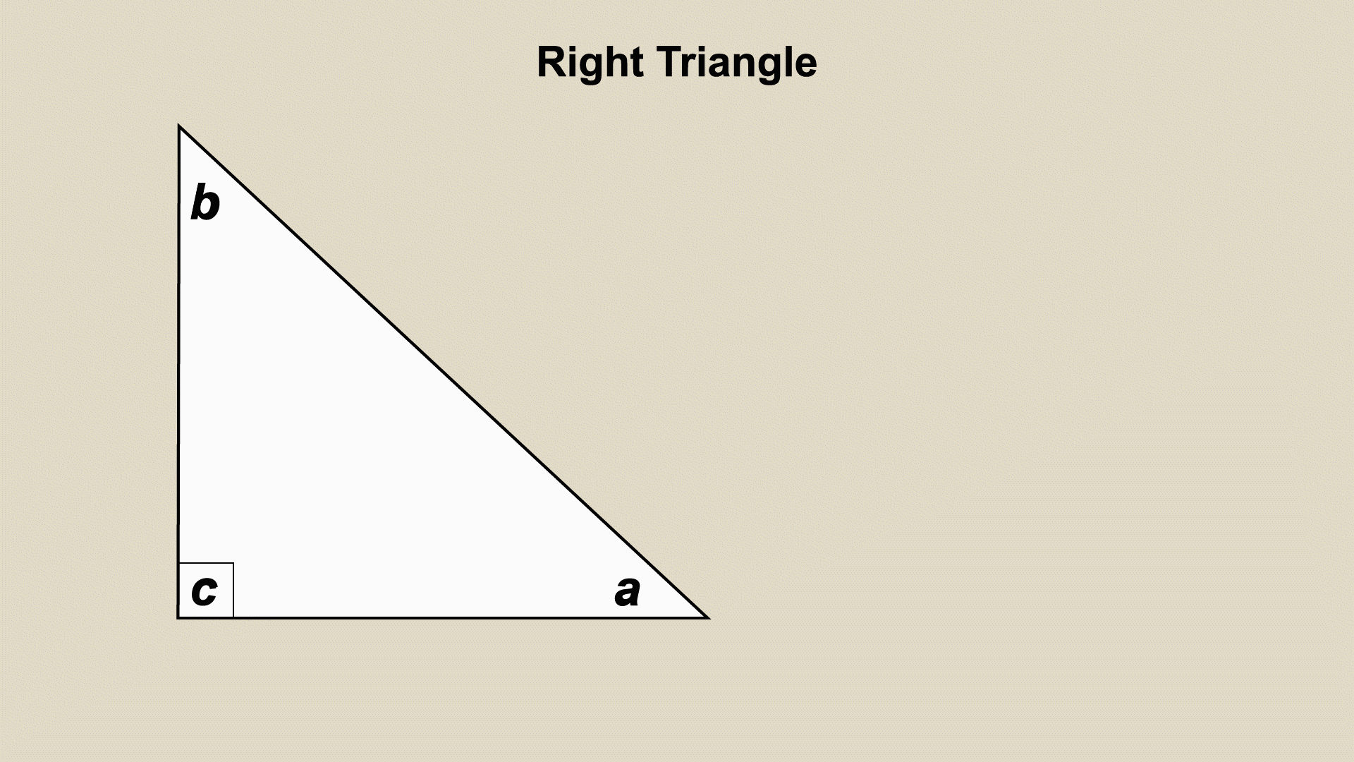 Animated Math Clip Art--Triangles--Right Triangles 1
