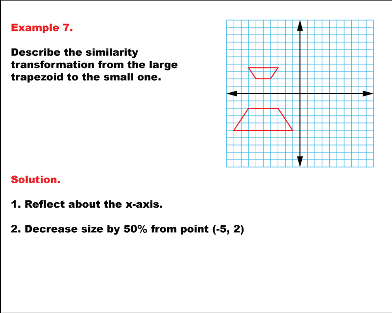 Math Example--Geometric Transformation--Similarity Transformations--Example 7